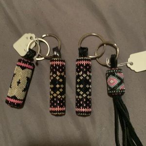 Beaded Keyfobs and zipper pulls